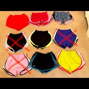 Women’s Nike Shorts - Size XS - 6 pairs total